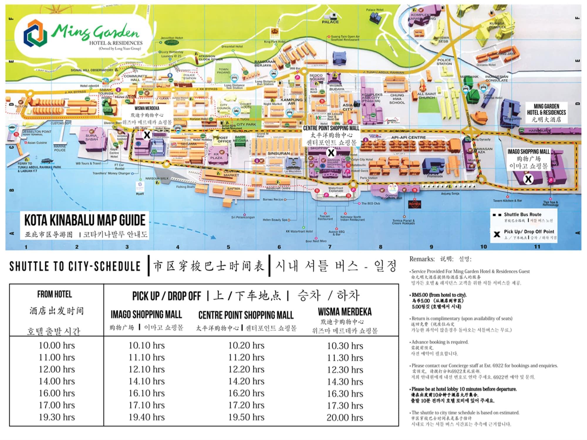 Ming Garden Hotel&Residences Kota Kinabalu Exterior foto